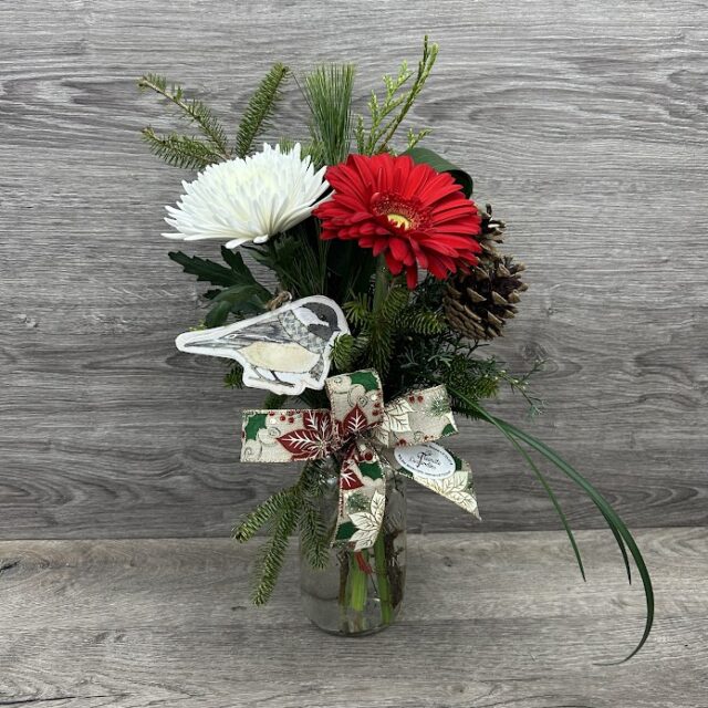 La mésange de l'hiver