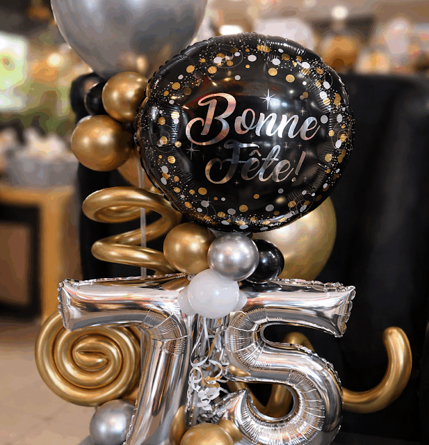 Centre de Table Anniversaire - 2 chiffres au Choix 🎈